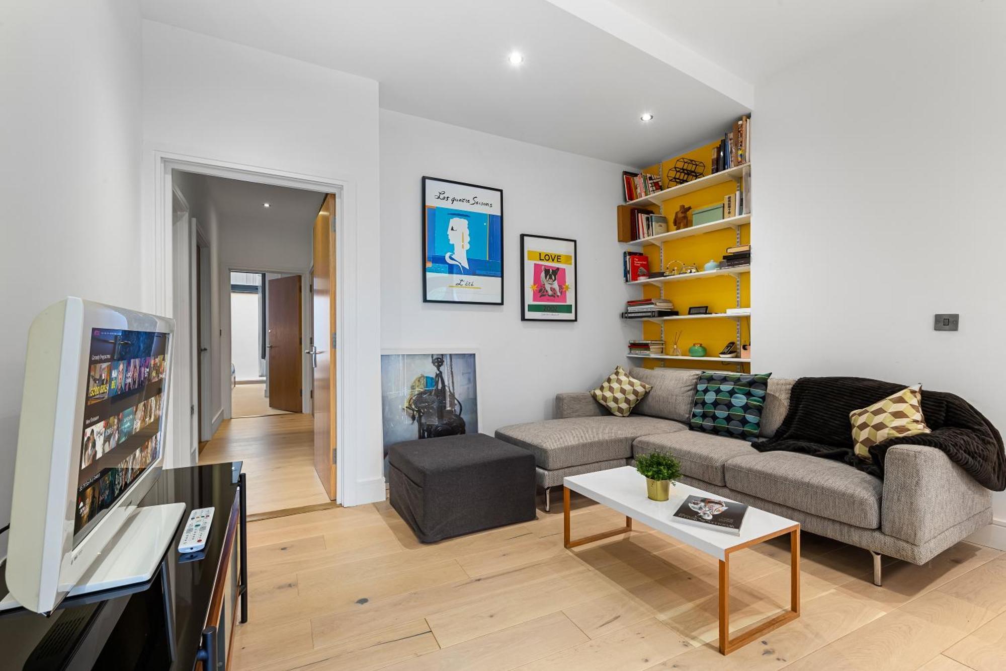 Trendy 2 Bed Flat In Greenwich With Car Parking London Exteriör bild