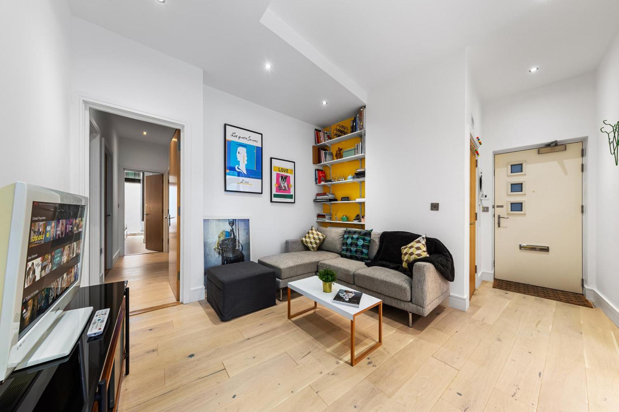 Trendy 2 Bed Flat In Greenwich With Car Parking London Exteriör bild
