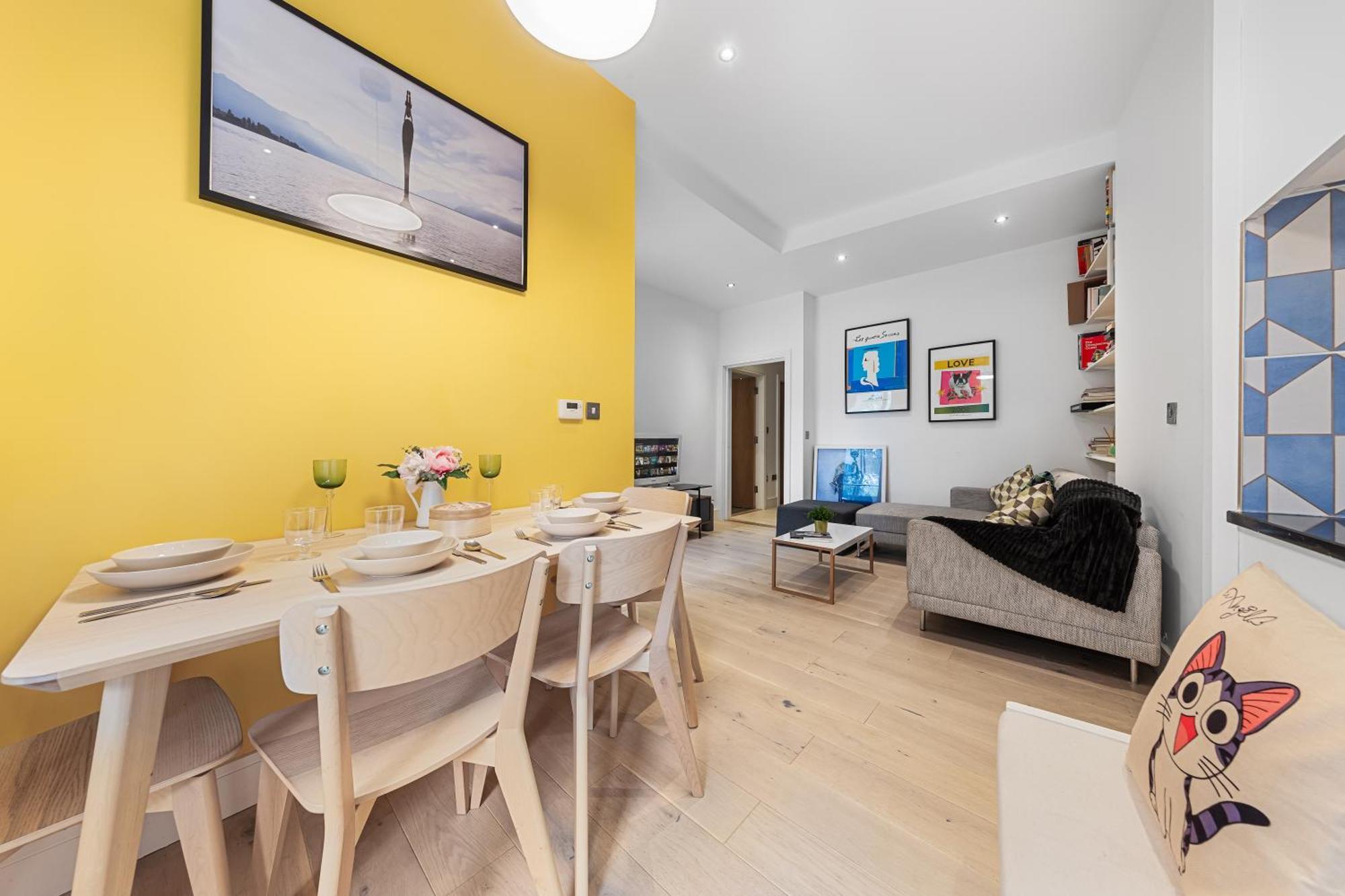Trendy 2 Bed Flat In Greenwich With Car Parking London Exteriör bild