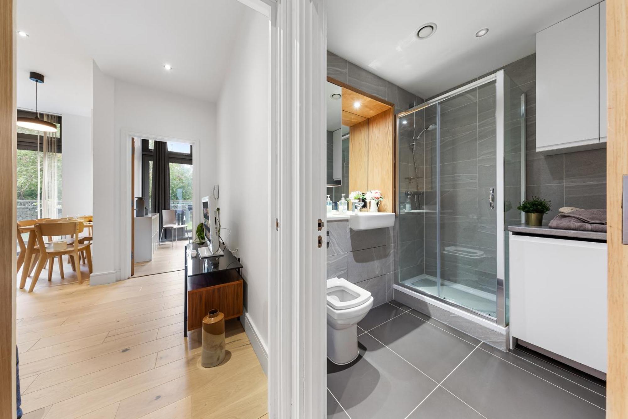 Trendy 2 Bed Flat In Greenwich With Car Parking London Exteriör bild
