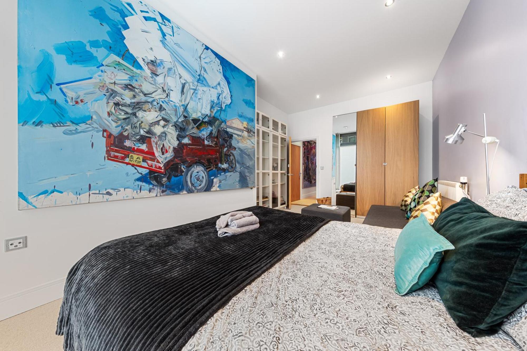 Trendy 2 Bed Flat In Greenwich With Car Parking London Exteriör bild