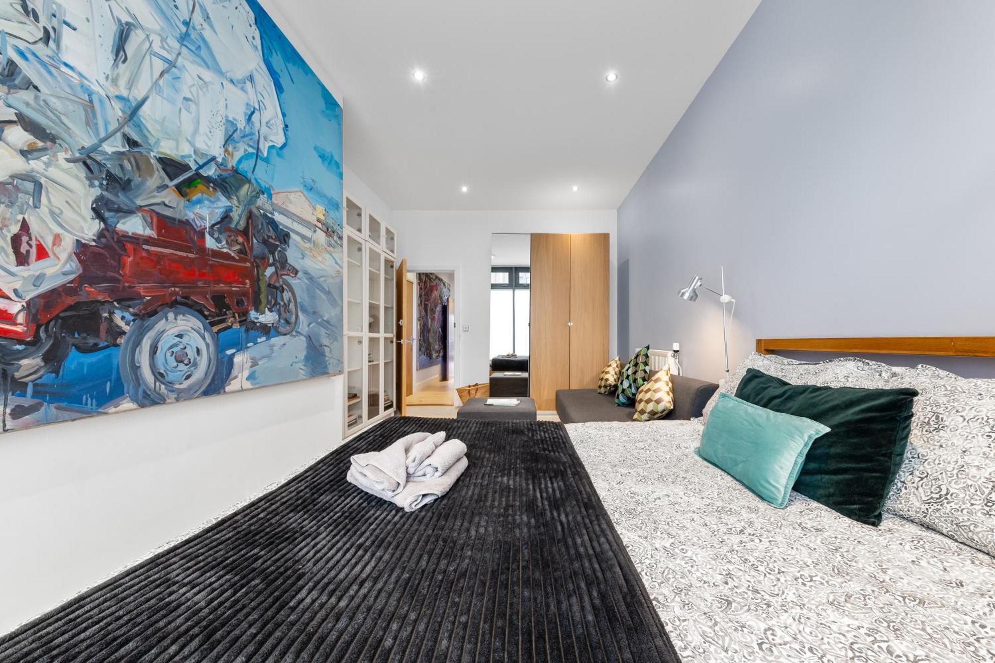 Trendy 2 Bed Flat In Greenwich With Car Parking London Exteriör bild