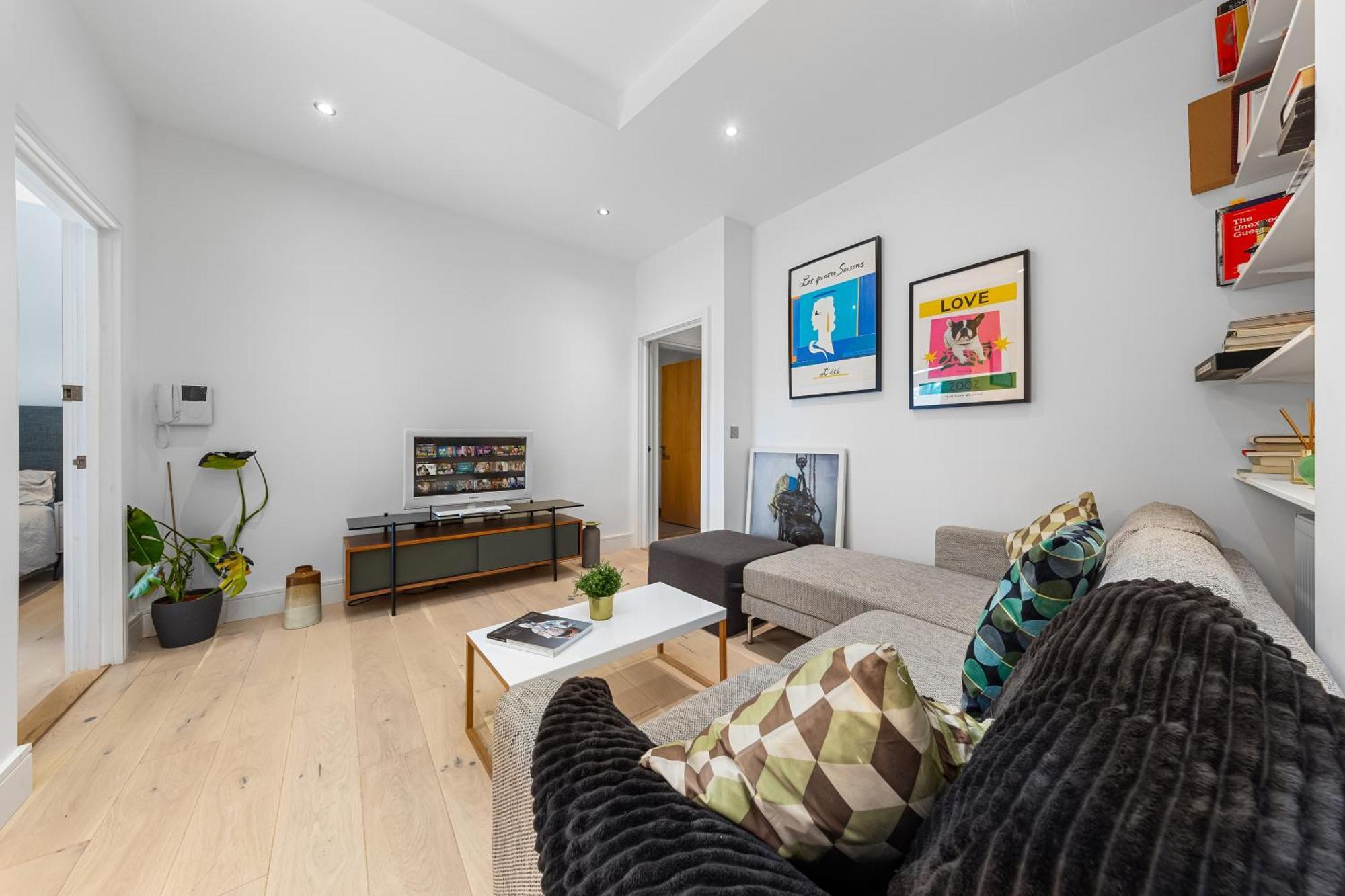 Trendy 2 Bed Flat In Greenwich With Car Parking London Exteriör bild